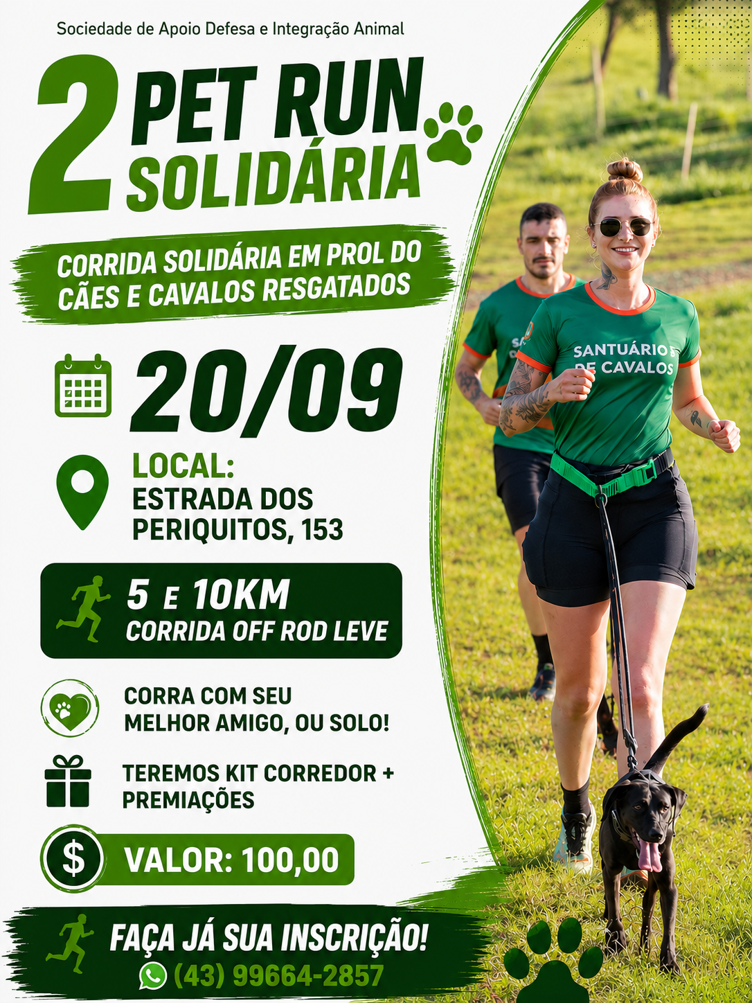 2 PET RUN SOLIDÁRIO